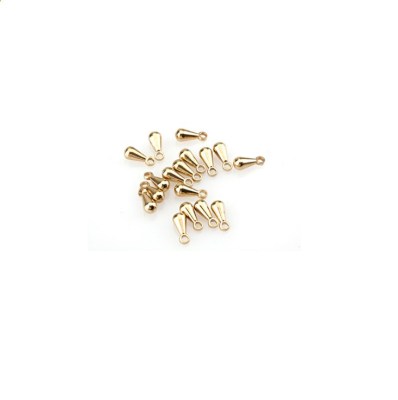 Wholesale brass beads drop drop pendant accessories accessory chain drop water common environmental protection.