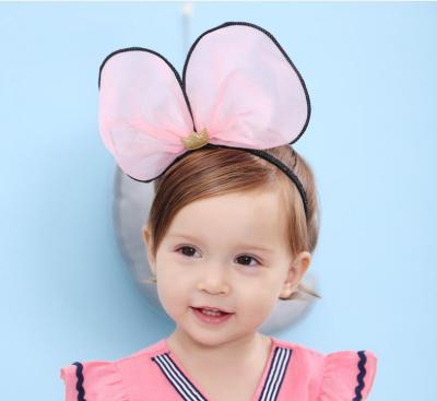 South Korea new children headband girls headband small crown big ears headband 0-2 years old manufacturer wholesale