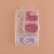 Dip cup hook 20pc red and white copper plate hook right Angle hook.