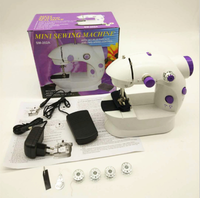 202A Sewing Machine Upgraded Version Domestic Electric Sewing Machine Mini Multi-Function Sewing Machine Manufacturer