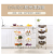 Vegetable shelves, kitchen shelves, thickened floor shelves, fruit and vegetable baskets, multi-storied shelves