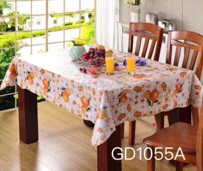 Tablecloth 6 person table PVC printed tablecloth.
