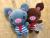 Bole toy pig and pig, a new red scarf, a new red scarf, a 4-inch claw doll.