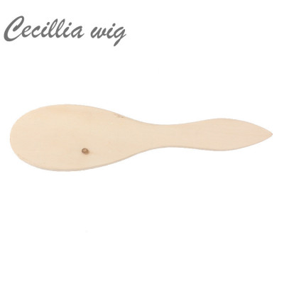 The professional beauty makeup hair tool imitates the import of the wooden comb manufacturers wholesale 2.3CM wig 