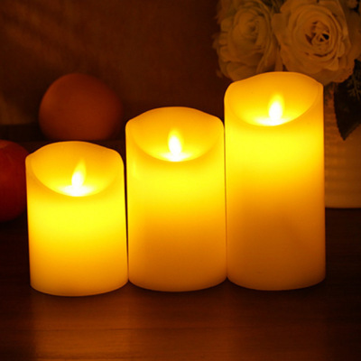 Factory direct selling led electronic candle creative swing candle wedding bar craft candle.