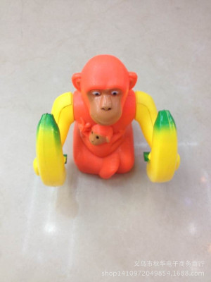 Electric Tilting Orangutan Monkey Music Light Stall Hot Sale Toy