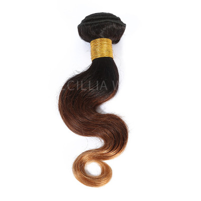The manufacturer sells wig gradually changing color and the hair shade gradually changes.