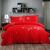 Wedding four sets of big red married the wedding room bed sheet of bridal bridal bed of the bridal of pure cotton