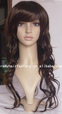 Wig factory to take the purchase price D classic long style head set wholesale wig.