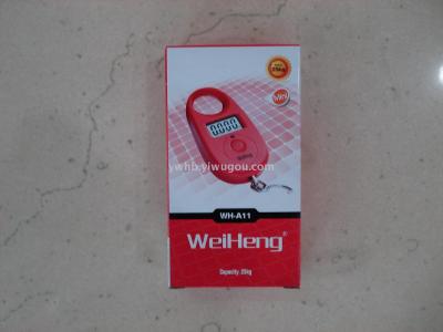 WH-A11 electronic scale mini portable scale hanger scale.