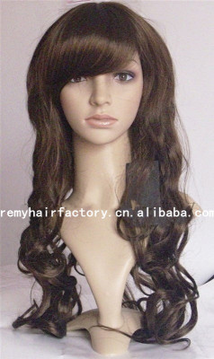 The wig factory takes the product price L long roll hair sets the classic style head set wholesale wig.