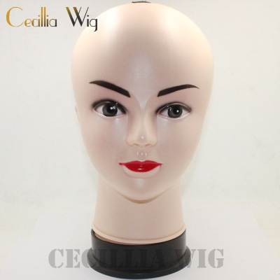 Factory wholesale model head bald head model head model head model PYED hat wig model.