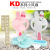 KD Series L Hand Pressure Fan Cartoon Minions Rabbit Portable Mini Handheld Manual Mini Little Fan