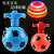 Factory Direct Sales New Flash Music Football Gyro Children's Toy Stall Hot Sale Luminous