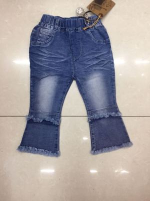 Children's spring and summer jeans girl's trousers Korean version 2019 hot style all-matching spring and autumn pants