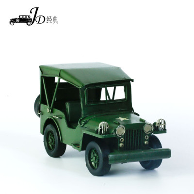 Manufacturers direct sales of vintage iron art military models creative gifts home soft decoration bar cafe decoration.