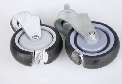 Manufacturer direct polyurethane pu belt brake universal wheel pu wear-resisting wheel.