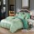 European-style satin jacquard four-piece set bedding with cotton pure cotton quilt cover double.