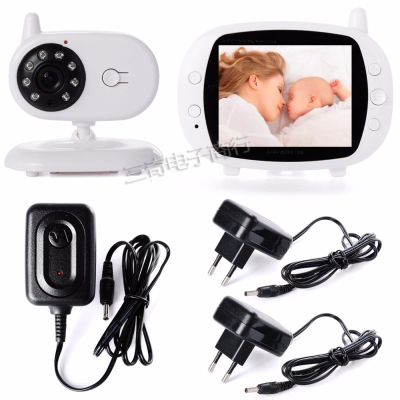 baby electronics 3.5 inch IR Night vision Intercom Lullaby Temperature Monitor bateria electronic doppler fetalF3-17162