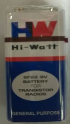 HW high power 9V battery