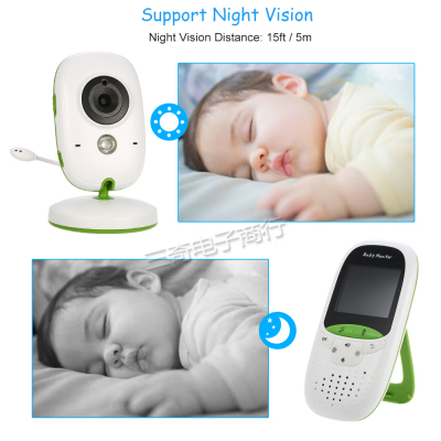2.0inch IR Night Vision Temperature Monitor Lullabies Intercom baby phone vigil babies nannyF3-17162
