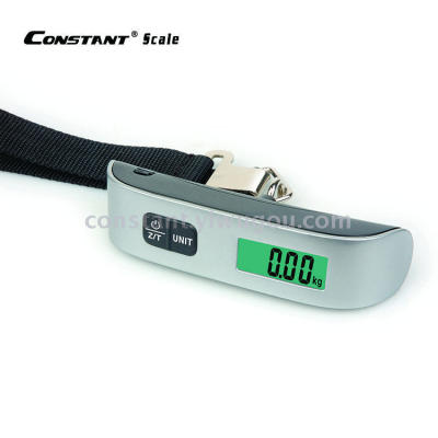 [Constant-156E] travel light and portable Max50kg cheap electronic baggage scale, electronic scale says.