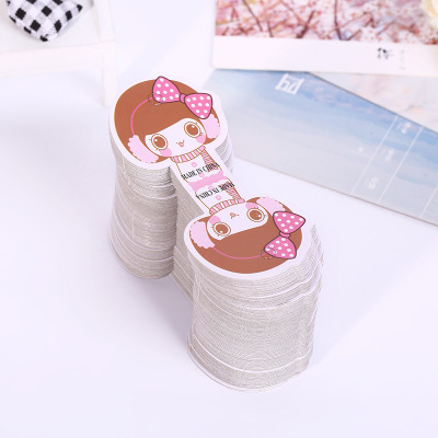 Cartoon color printed card manufacturers direct jewelry headgear packaging card shot accessories accessories, price concessions