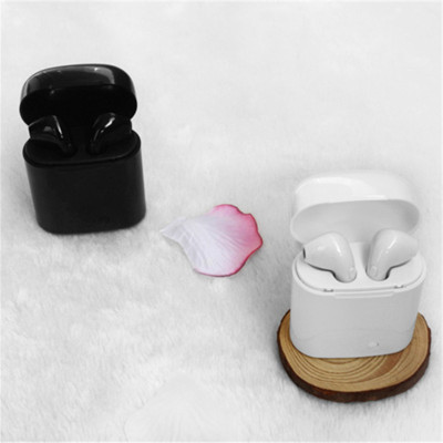 I7s bluetooth headset with dual ear and wireless stereo TWS bluetooth headset.