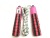 Factory direct sales count jump rope double color five ring sponge handle durable high quality school children students 