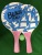 Manufacturer's direct selling beach racquet, a three-hair racket, 5mm poplar, two rows of outdoor leisure sports.