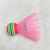 Manufacturer's direct selling color plastic badminton bubble ball head 6 children students training toys small.
