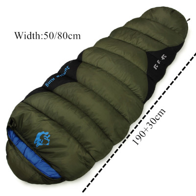 Sled dog manufacturers direct new outdoor camping sleeping bag 1.5kg Mummy sleeping bag thermal sleeping bag