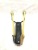 Factory direct selling metal slingshot large outdoor shooting plastic handle with a rubber band to the socket.