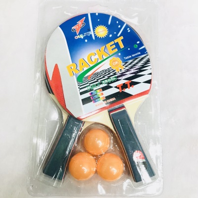 Manufacturer direct selling OULITE table tennis pats 1171 7 mm laminated color handle rubber sponge with two rows.