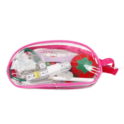 PVC needle and wire wrap plastic transparent sewing kit home for practical use of needle line manufacturers direct sales