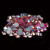 Hyacinth AB Hotfix Crystal Rhinestones ss6-ss30 And Mixed Glue Backing Iron On Glass Stones Applique  DIY Decoration