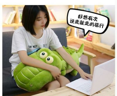 Giant Size Hugging Plush Crocodile Pillow Stuffed Toy For Girlfriend