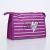 Hot-selling stripe heart briefcase nylon hand bag cosmetic bag cosmetic bag wash bag storage bag