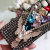 Red rainbow Hotfix Crystal Rhinestones ss6-ss30 And Mixed Glue Backing Iron On Glass Stones Applique  DIY Decoration
