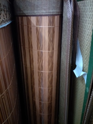 High-grade double-folding bamboo mat, pure natural environmental protection mat, long service life,