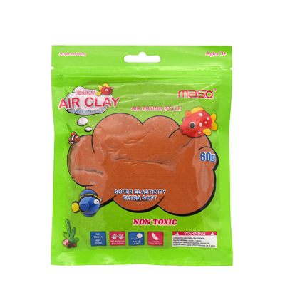 Bagged non-toxic super light clay space clay environmental protection color clay children yizhi toy factory supplies.