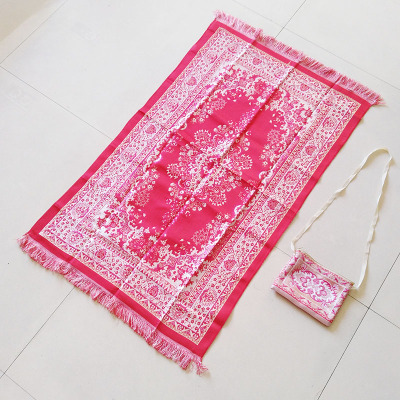 Universal on Both Sides Stylish and Portable Islamic Prayer Blanket Muslim Custom