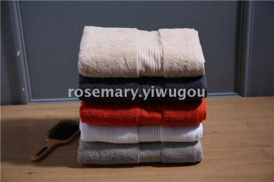 Nine-stripe bath towel pure cotton thickened pure cotton bath towel soft absorbent wool
