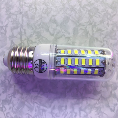 5W corn lamp E27 bulb lamp LED energy-saving lamp white PC lamp shade