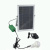Solar rechargeable the projection lamp wled 20 portable camping lamp