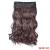 hot sale long hair five card hair big wave 5 clip piece of hairpiece hairline hairless hair curtain.