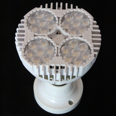 High transmittance lens super bright LED spotlights pure aluminum radiator 30 bulb