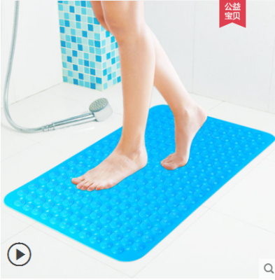 Bathroom Non-Slip Mat Shower Room Bath Odorless Large Toilet Bathroom Cylinder Massage Foot Mat Floor Mat