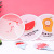 New round fan mini folding round fan small cloth cover silk fan travel and wind foldable fan souvenir gift