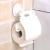 Wall Suction Cup Roll Stand Bathroom Storage Waterproof Towel Rack Tissue Box
